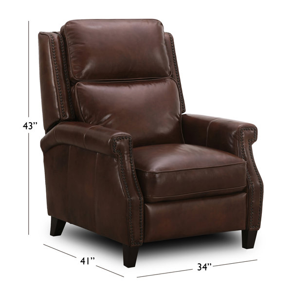 Canora Grey Donn Genuine Leather Power Recliner Wall Hugger Wayfair